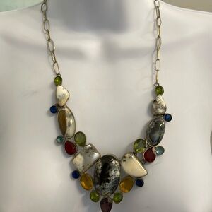 Statement necklace - goes with everything!